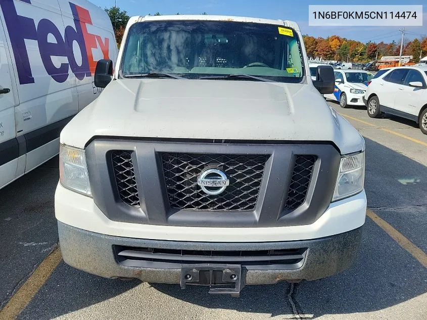 1N6BF0KM5CN114474 2012 Nissan Nv 1500/2500