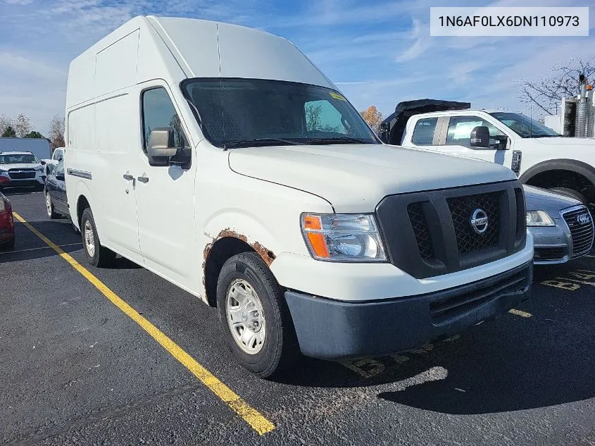 2013 Nissan Nv Cargo Nv3500 Hd S V8 VIN: 1N6AF0LX6DN110973 Lot: 40879452