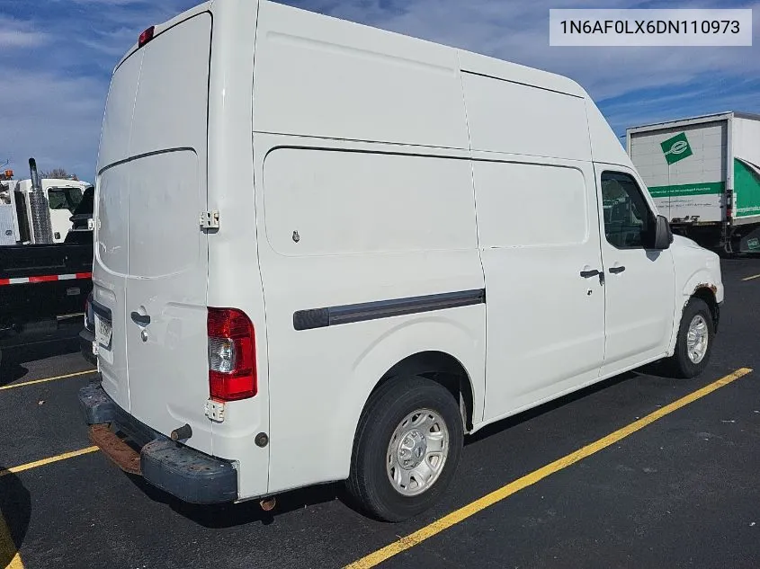 2013 Nissan Nv Cargo Nv3500 Hd S V8 VIN: 1N6AF0LX6DN110973 Lot: 40879452