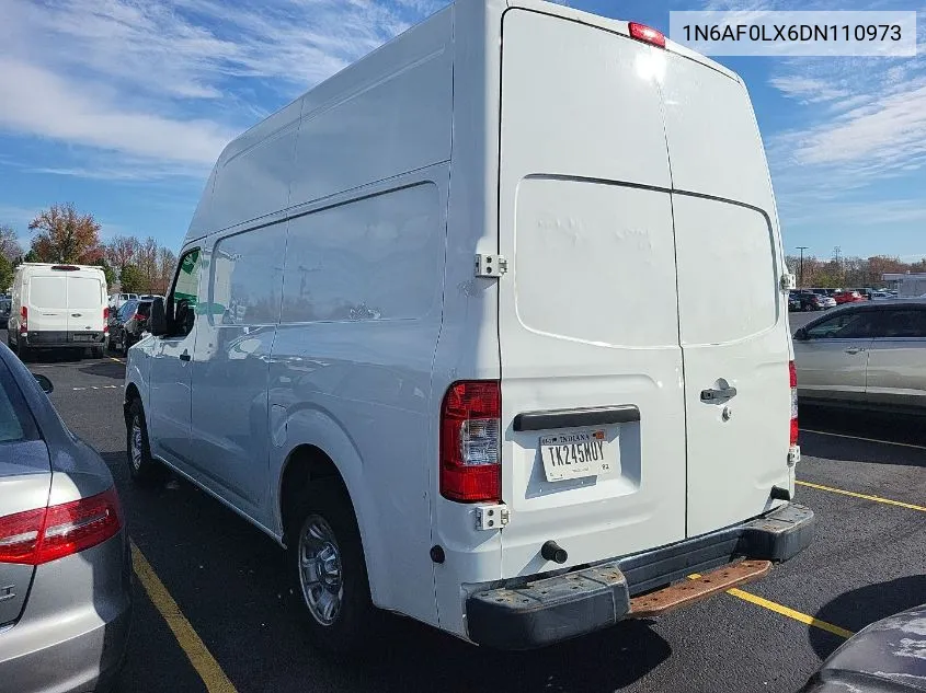 2013 Nissan Nv Cargo Nv3500 Hd S V8 VIN: 1N6AF0LX6DN110973 Lot: 40879452