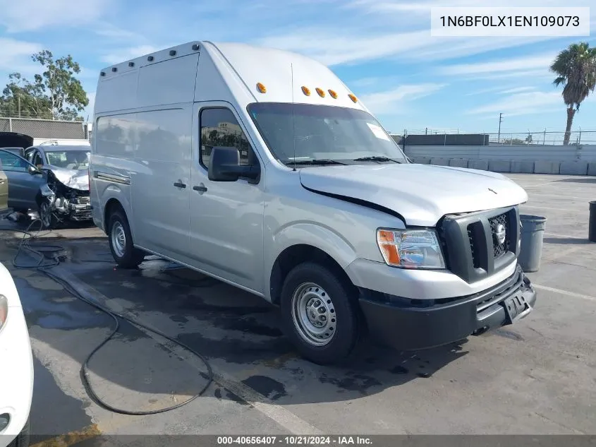 2014 Nissan Nv Cargo Nv2500 Hd S V6 VIN: 1N6BF0LX1EN109073 Lot: 40656407