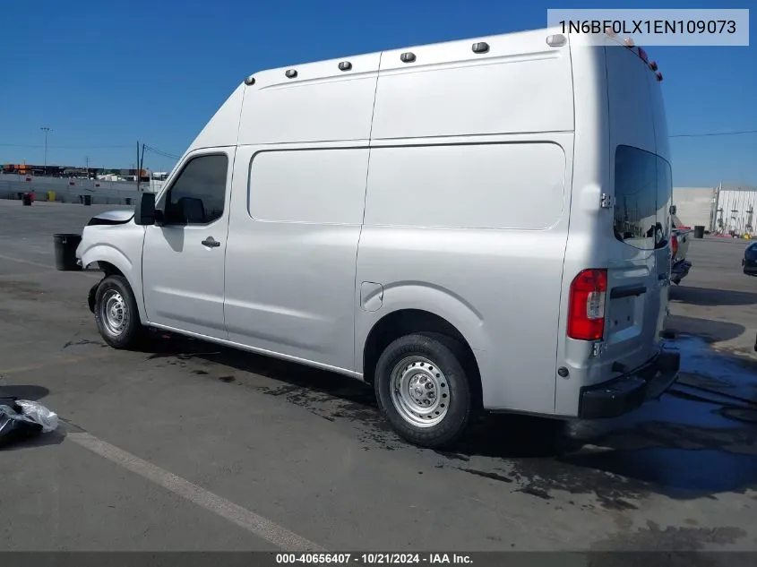 2014 Nissan Nv Cargo Nv2500 Hd S V6 VIN: 1N6BF0LX1EN109073 Lot: 40656407