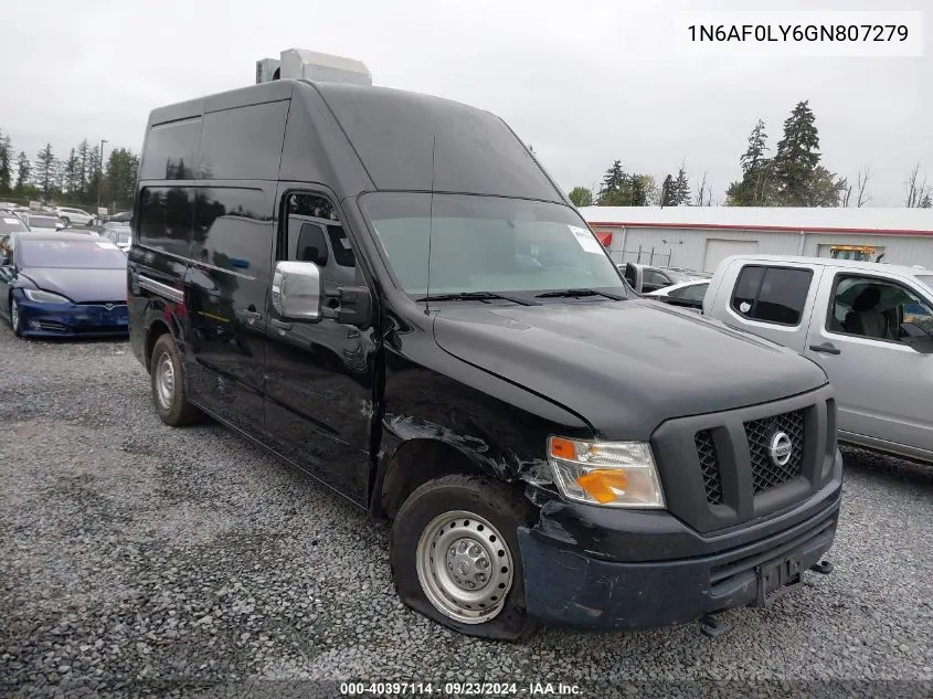 2016 Nissan Nv Cargo Nv2500 Hd S V8 VIN: 1N6AF0LY6GN807279 Lot: 40397114