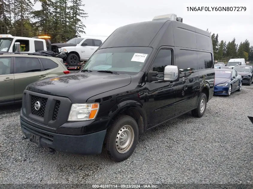 2016 Nissan Nv Cargo Nv2500 Hd S V8 VIN: 1N6AF0LY6GN807279 Lot: 40397114