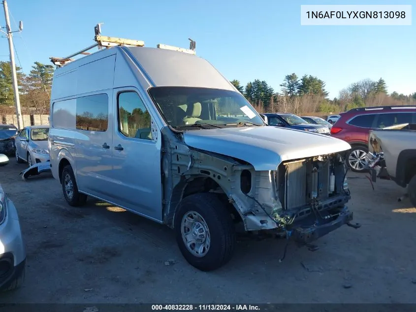 2016 Nissan Nv Cargo Nv3500 Hd Sv V8 VIN: 1N6AF0LYXGN813098 Lot: 40832228