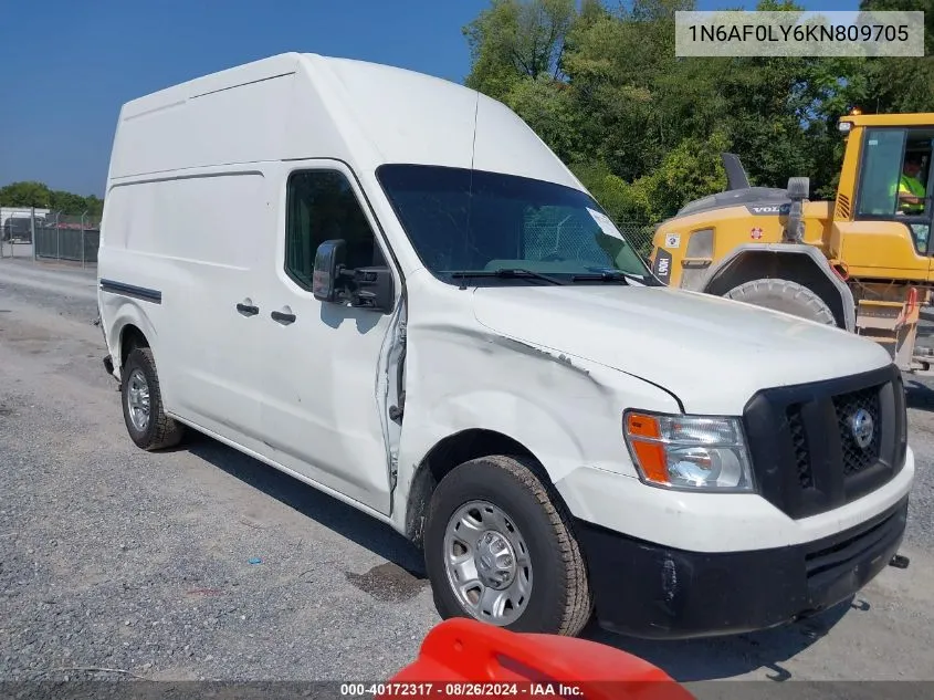 2019 Nissan Nv Cargo Nv2500 Hd Sv V8 VIN: 1N6AF0LY6KN809705 Lot: 40172317