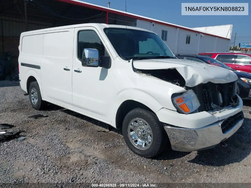 2019 Nissan Nv Cargo Nv3500 Hd Sl V8 VIN: 1N6AF0KY5KN808823 Lot: 40286925