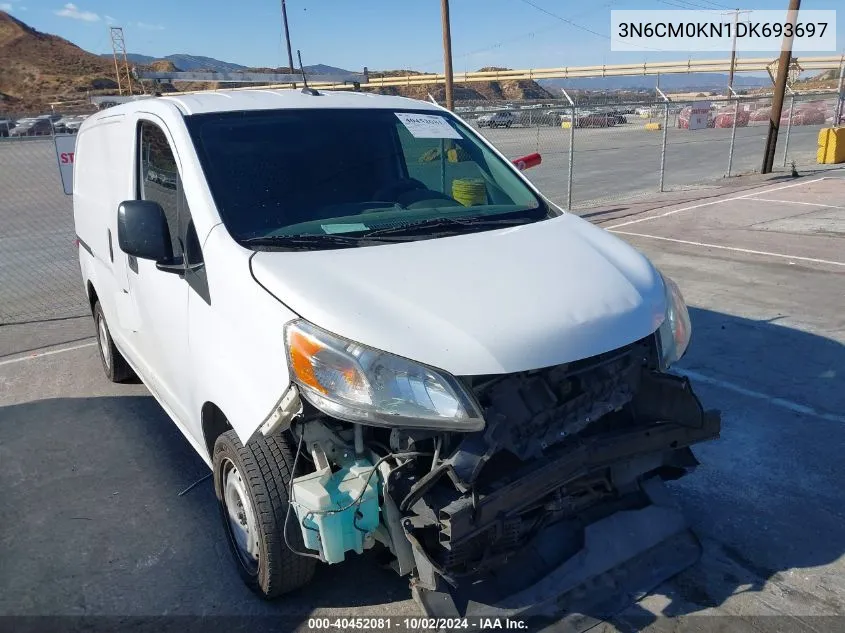 2013 Nissan Nv200 Sv VIN: 3N6CM0KN1DK693697 Lot: 40452081