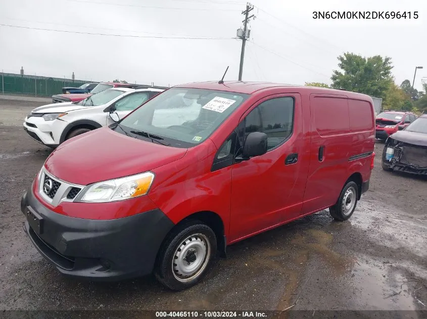 2013 Nissan Nv200 S VIN: 3N6CM0KN2DK696415 Lot: 40465110