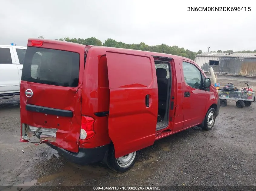 2013 Nissan Nv200 S VIN: 3N6CM0KN2DK696415 Lot: 40465110