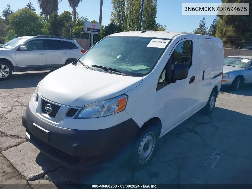 2013 Nissan Nv200 Sv VIN: 3N6CM0KN7DK694675 Lot: 40468250