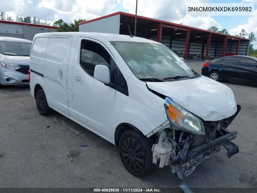 2013 Nissan Nv200 Sv VIN: 3N6CM0KNXDK695982 Lot: 40829830