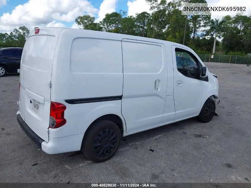 2013 Nissan Nv200 Sv VIN: 3N6CM0KNXDK695982 Lot: 40829830