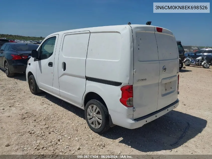 2014 Nissan Nv200 VIN: 3N6CM0KN8EK698526 Lot: 39717434