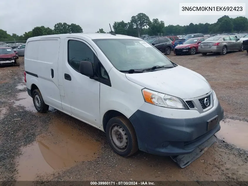 2014 Nissan Nv200 Sv VIN: 3N6CM0KN1EK692423 Lot: 39980171