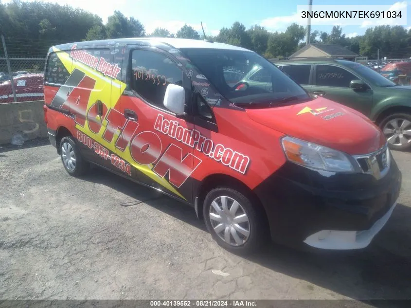 2014 Nissan Nv200 Sv VIN: 3N6CM0KN7EK691034 Lot: 40139552