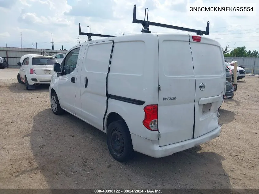 2014 Nissan Nv200 2.5S/2.5Sv VIN: 3N6CM0KN9EK695554 Lot: 40398122