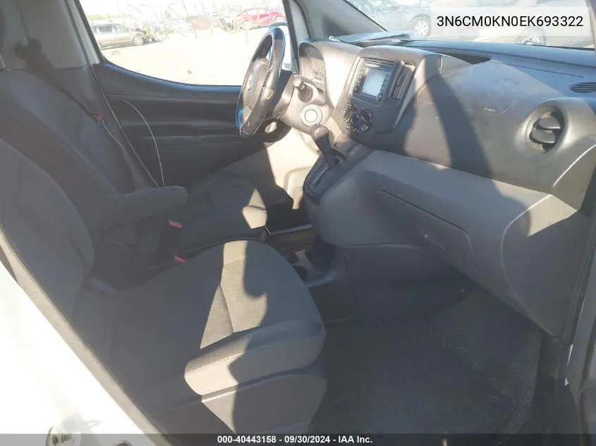 3N6CM0KN0EK693322 2014 Nissan Nv200 Sv