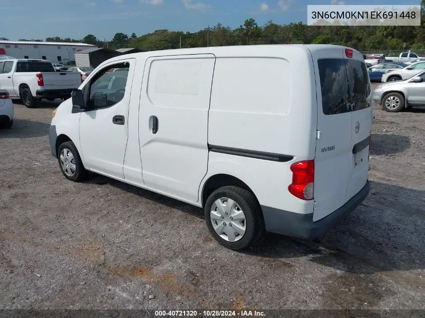 2014 Nissan Nv200 Sv VIN: 3N6CM0KN1EK691448 Lot: 40721320