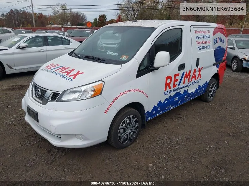 2014 Nissan Nv200 Sv VIN: 3N6CM0KN1EK693684 Lot: 40746736