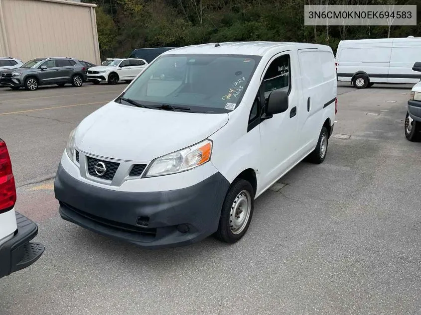 2014 Nissan Nv200 2.5S/2.5Sv VIN: 3N6CM0KN0EK694583 Lot: 40793907