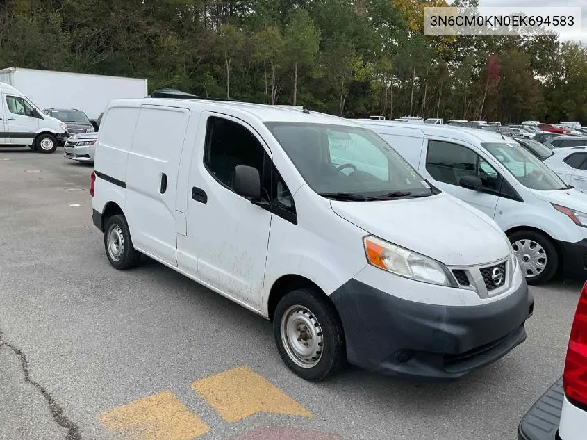 2014 Nissan Nv200 2.5S/2.5Sv VIN: 3N6CM0KN0EK694583 Lot: 40793907