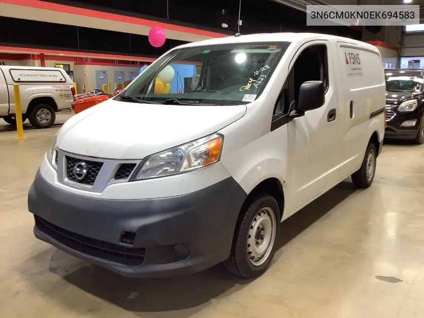 2014 Nissan Nv200 2.5S/2.5Sv VIN: 3N6CM0KN0EK694583 Lot: 40793907