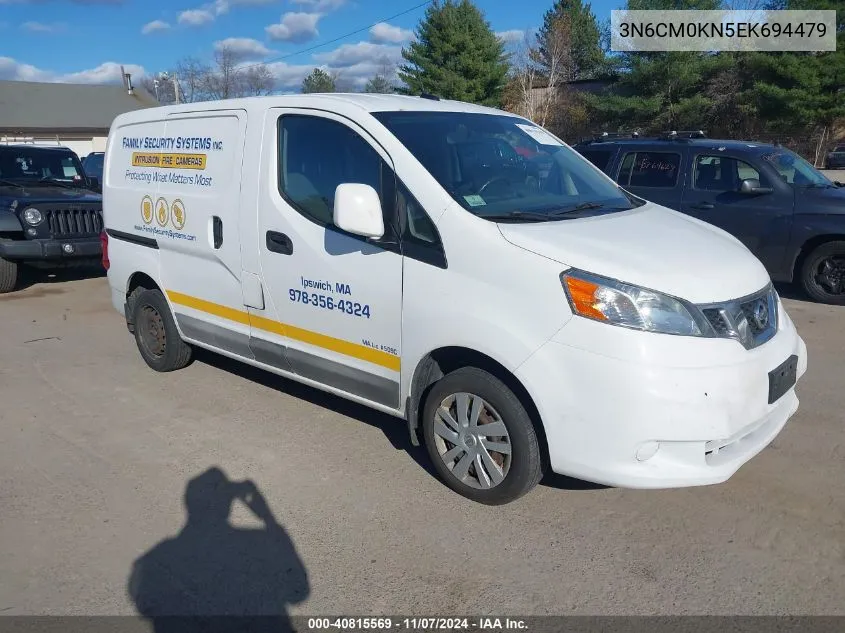 2014 Nissan Nv200 Sv VIN: 3N6CM0KN5EK694479 Lot: 40815569