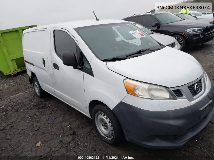 2014 Nissan Nv200 S/Sv VIN: 3N6CM0KNXEK698074 Lot: 40863122