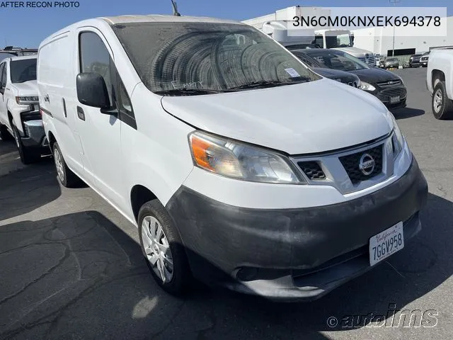 2014 Nissan Nv200 2.5S/2.5Sv VIN: 3N6CM0KNXEK694378 Lot: 40868986