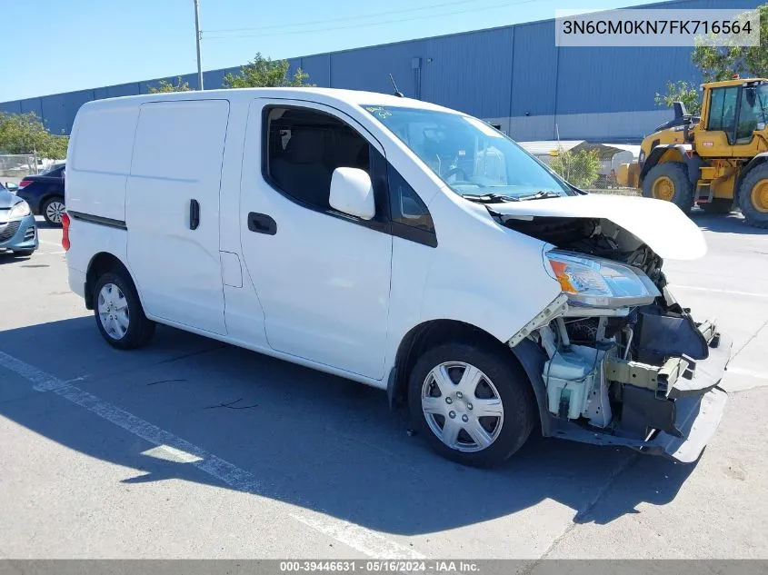 2015 Nissan Nv200 Sv VIN: 3N6CM0KN7FK716564 Lot: 39446631