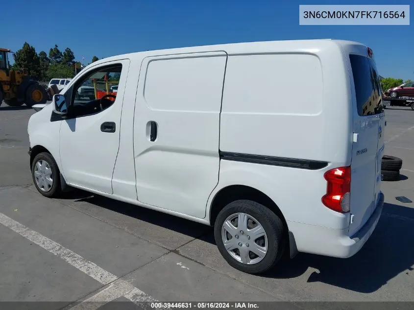 2015 Nissan Nv200 Sv VIN: 3N6CM0KN7FK716564 Lot: 39446631