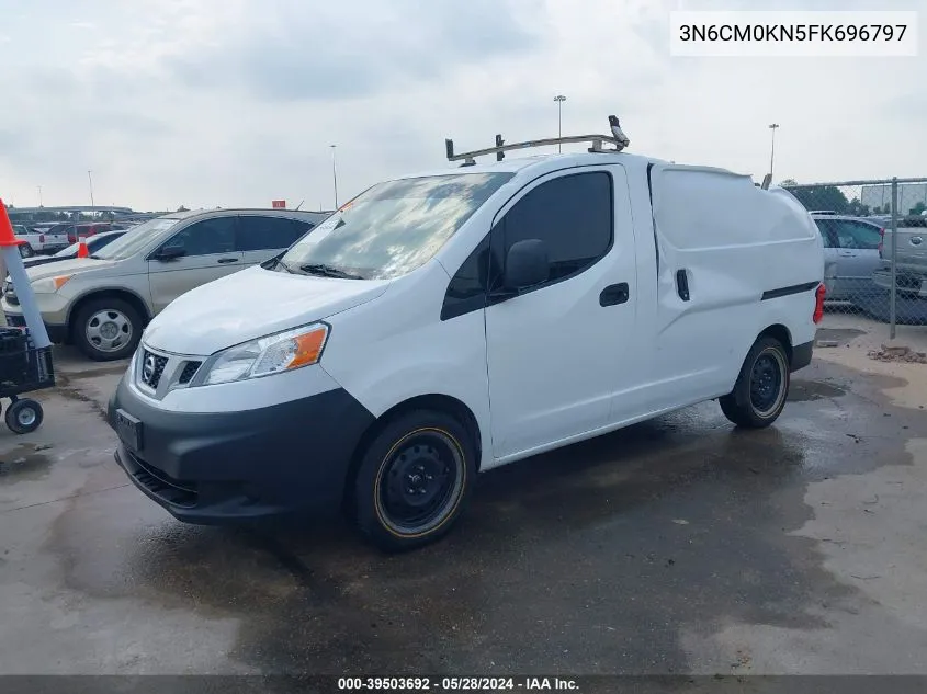 2015 Nissan Nv200 Sv VIN: 3N6CM0KN5FK696797 Lot: 39503692