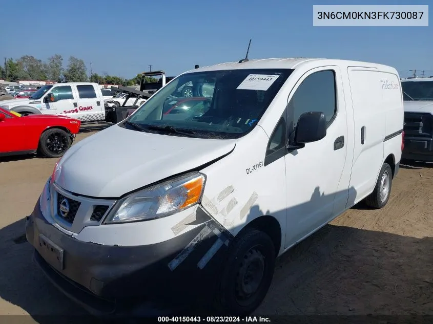 2015 Nissan Nv200 Sv VIN: 3N6CM0KN3FK730087 Lot: 40150443