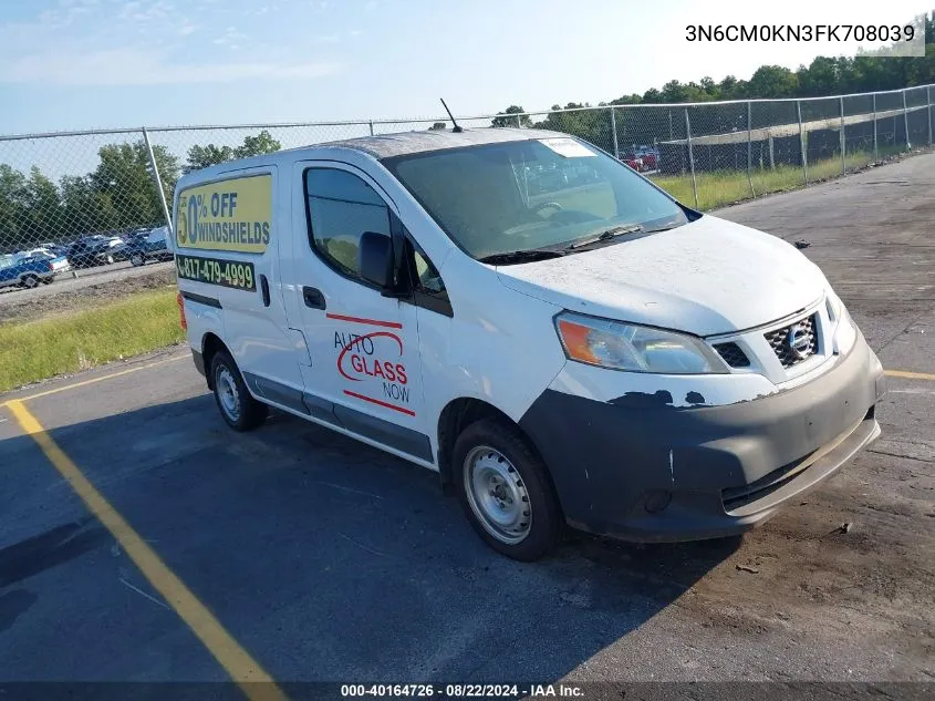 2015 Nissan Nv200 S VIN: 3N6CM0KN3FK708039 Lot: 40164726