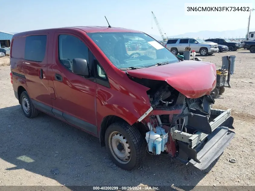 2015 Nissan Nv200 Sv VIN: 3N6CM0KN3FK734432 Lot: 40200299