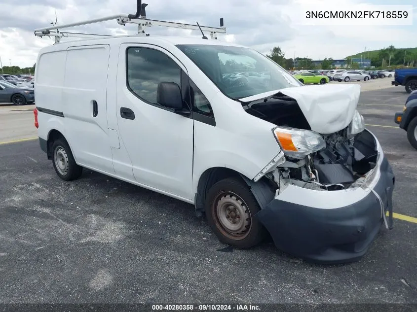 2015 Nissan Nv200 S/Sv VIN: 3N6CM0KN2FK718559 Lot: 40280358