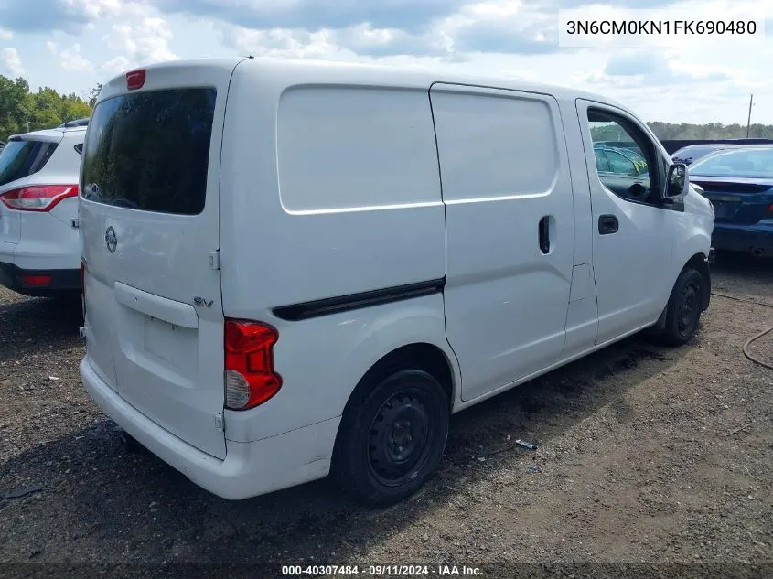 2015 Nissan Nv200 Sv VIN: 3N6CM0KN1FK690480 Lot: 40307484