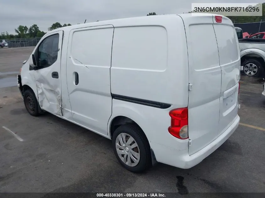 3N6CM0KN8FK716296 2015 Nissan Nv200 Sv