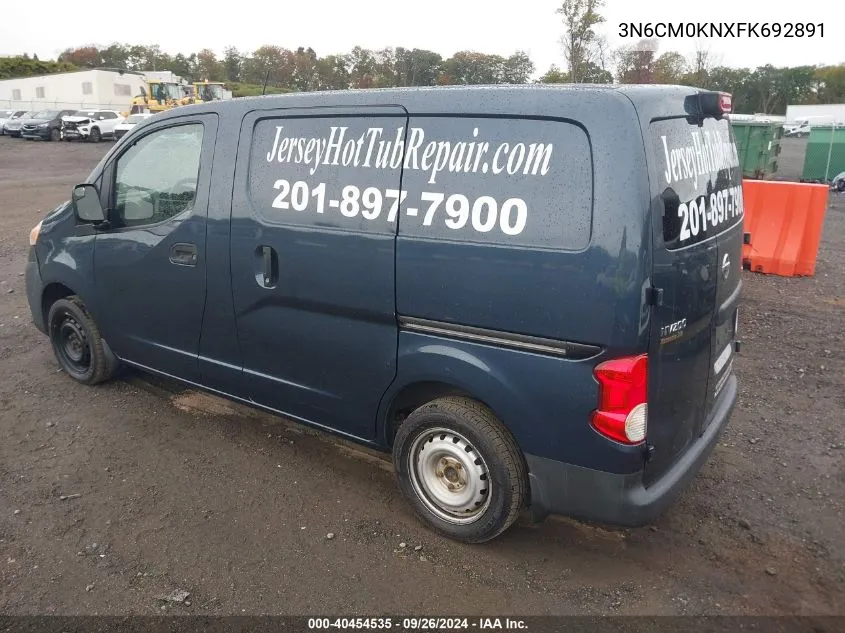 3N6CM0KNXFK692891 2015 Nissan Nv200 Sv