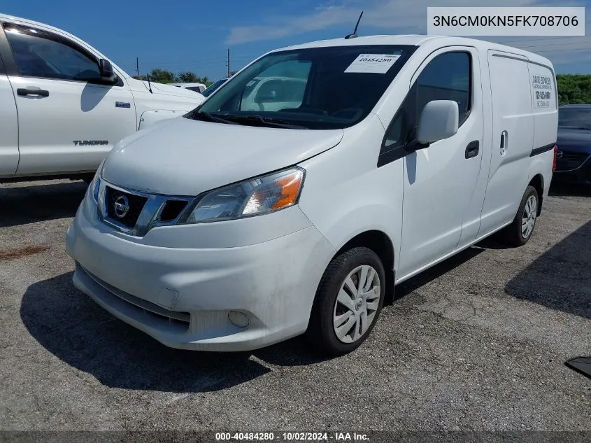 2015 Nissan Nv200 Sv VIN: 3N6CM0KN5FK708706 Lot: 40484280