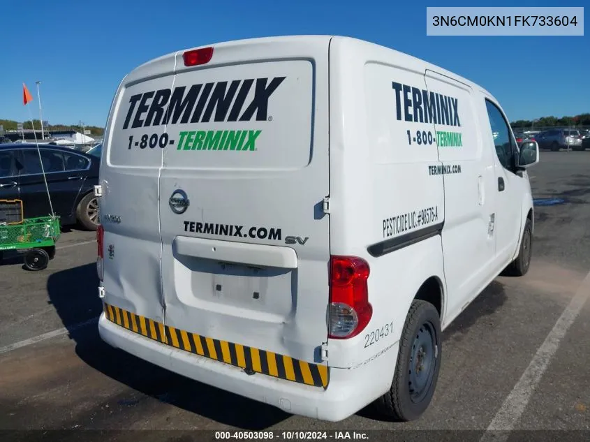 2015 Nissan Nv200 Sv VIN: 3N6CM0KN1FK733604 Lot: 40503098