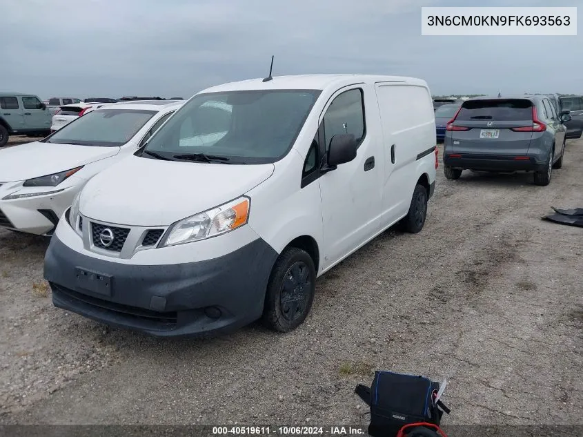 2015 Nissan Nv200 Sv VIN: 3N6CM0KN9FK693563 Lot: 40519611