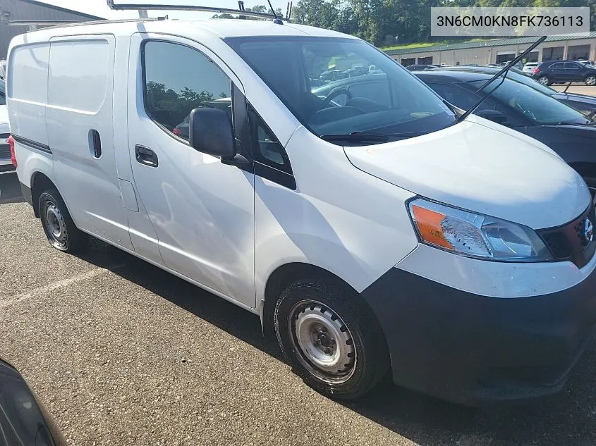 2015 Nissan Nv200 S VIN: 3N6CM0KN8FK736113 Lot: 40589073