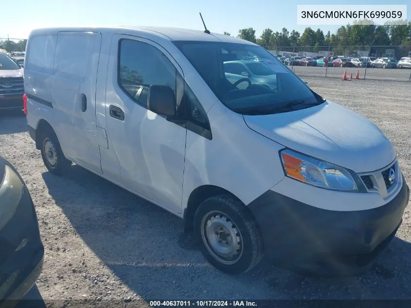 2015 Nissan Nv200 S VIN: 3N6CM0KN6FK699059 Lot: 40637011