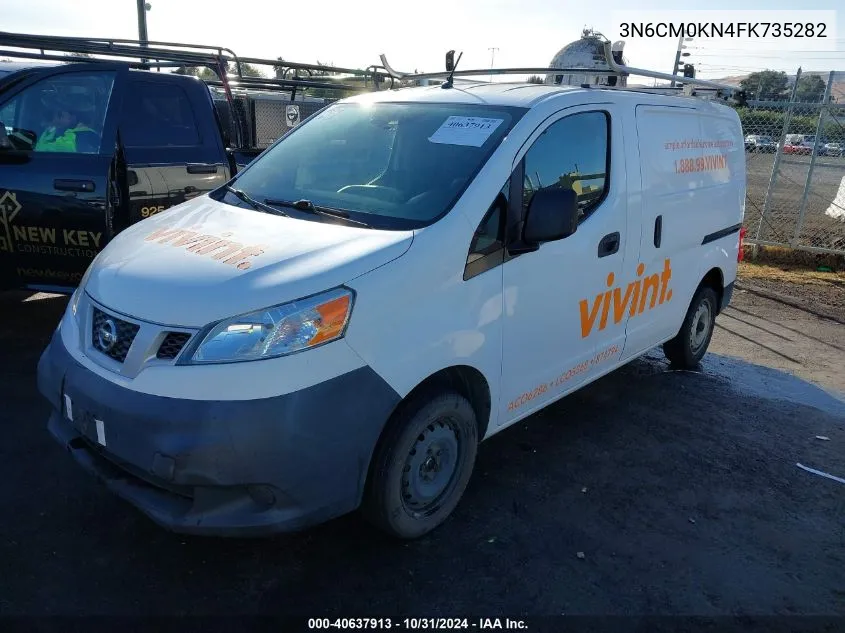 2015 Nissan Nv200 S/Sv VIN: 3N6CM0KN4FK735282 Lot: 40637913