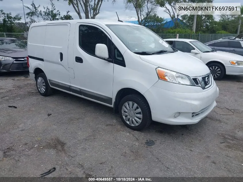 2015 Nissan Nv200 Sv VIN: 3N6CM0KN1FK697591 Lot: 40649557