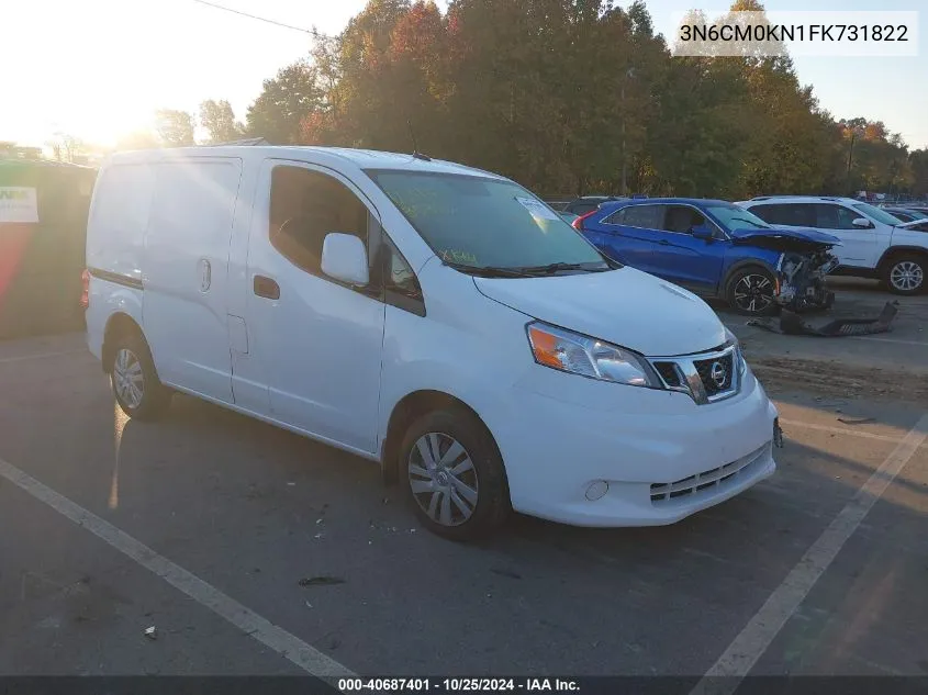 2015 Nissan Nv200 2.5S/2.5Sv VIN: 3N6CM0KN1FK731822 Lot: 40687401