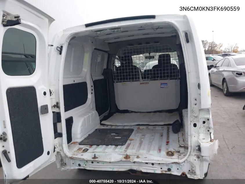 3N6CM0KN3FK690559 2015 Nissan Nv200 Sv