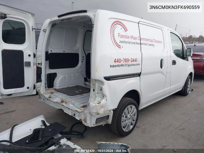 3N6CM0KN3FK690559 2015 Nissan Nv200 Sv